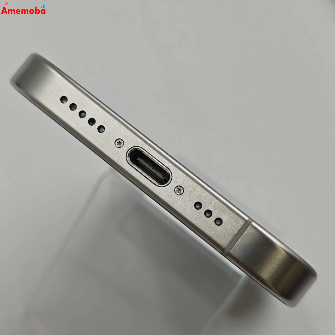 iPhone15 Pro 128GB ホワイトチタニウム MTU83J/A Apple版SIMフリー 美品