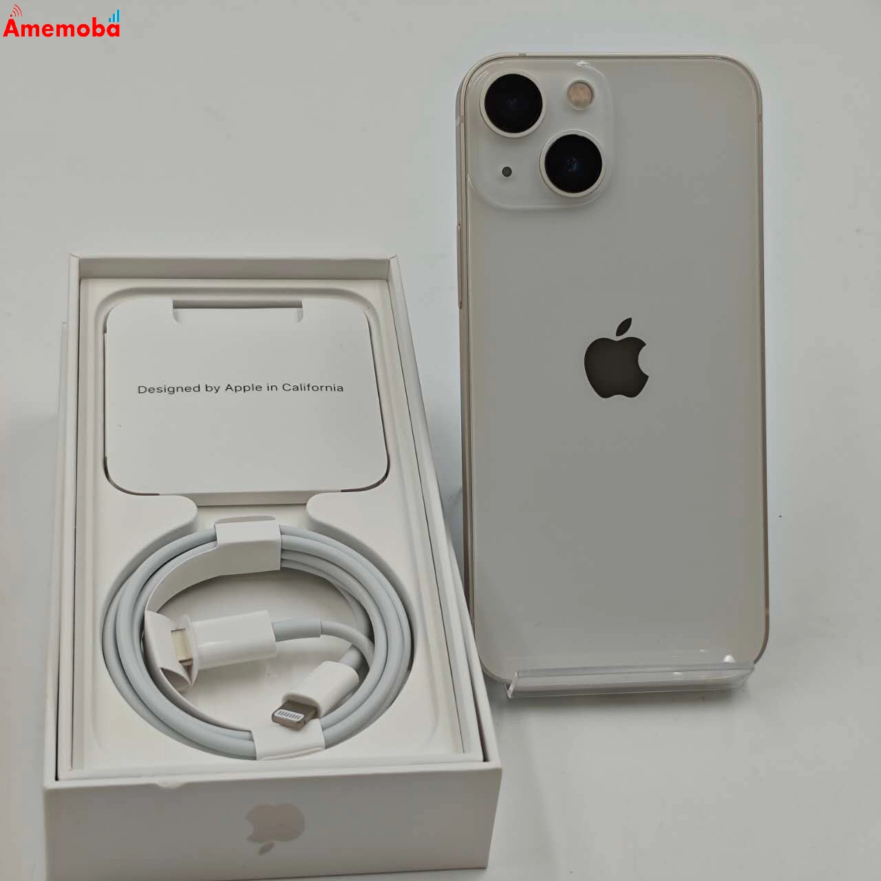 iPhone13 mini 128GB スターライト MLJE3J/A Apple版SIMフリー 美品