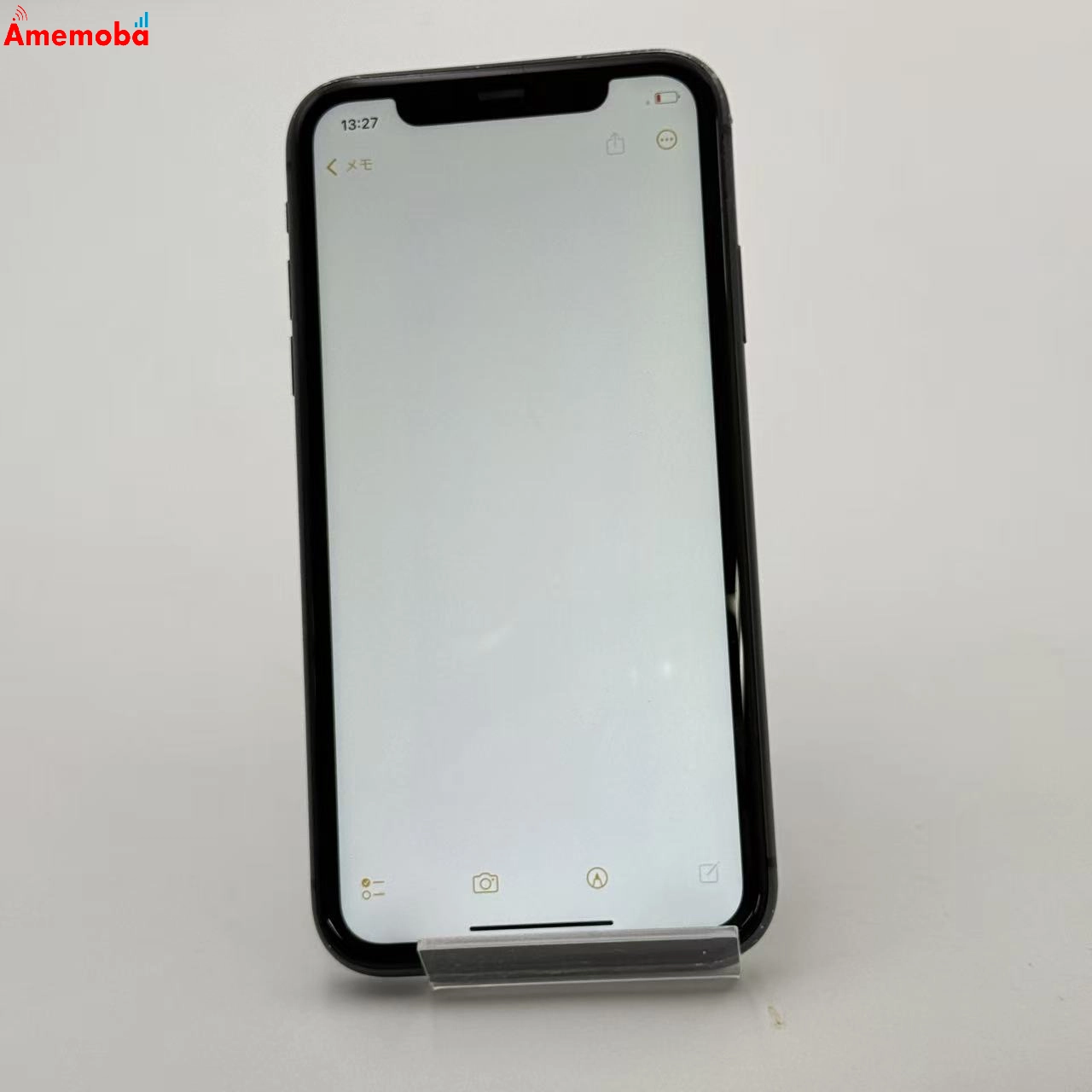 iPhone11  64GB ブラック MWLT2 J/A SoftBank版SIMフリー  訳あり品