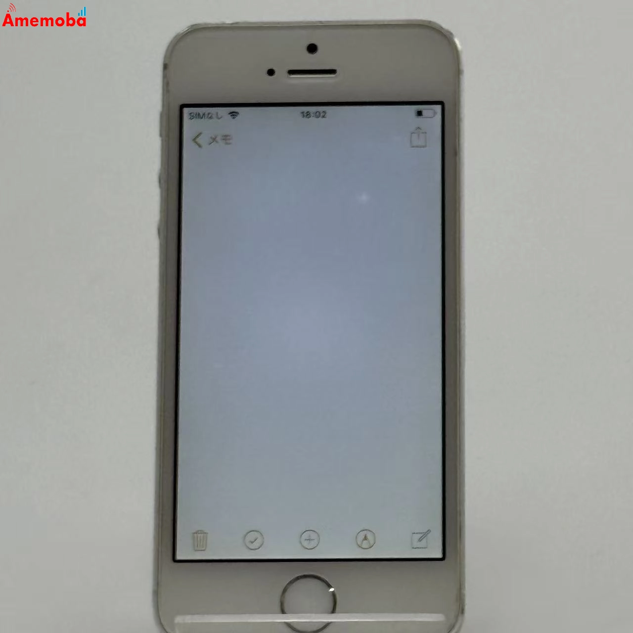 iPhone5s 64GB シルバー ME339J/A docomo