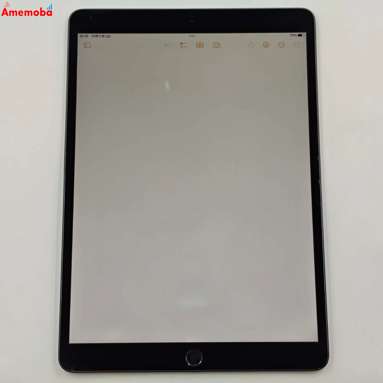 iPad Air 第3世代 Wi-Fiモデル 256GB スペースグレイ MUUQ2J/A  ジャンク品