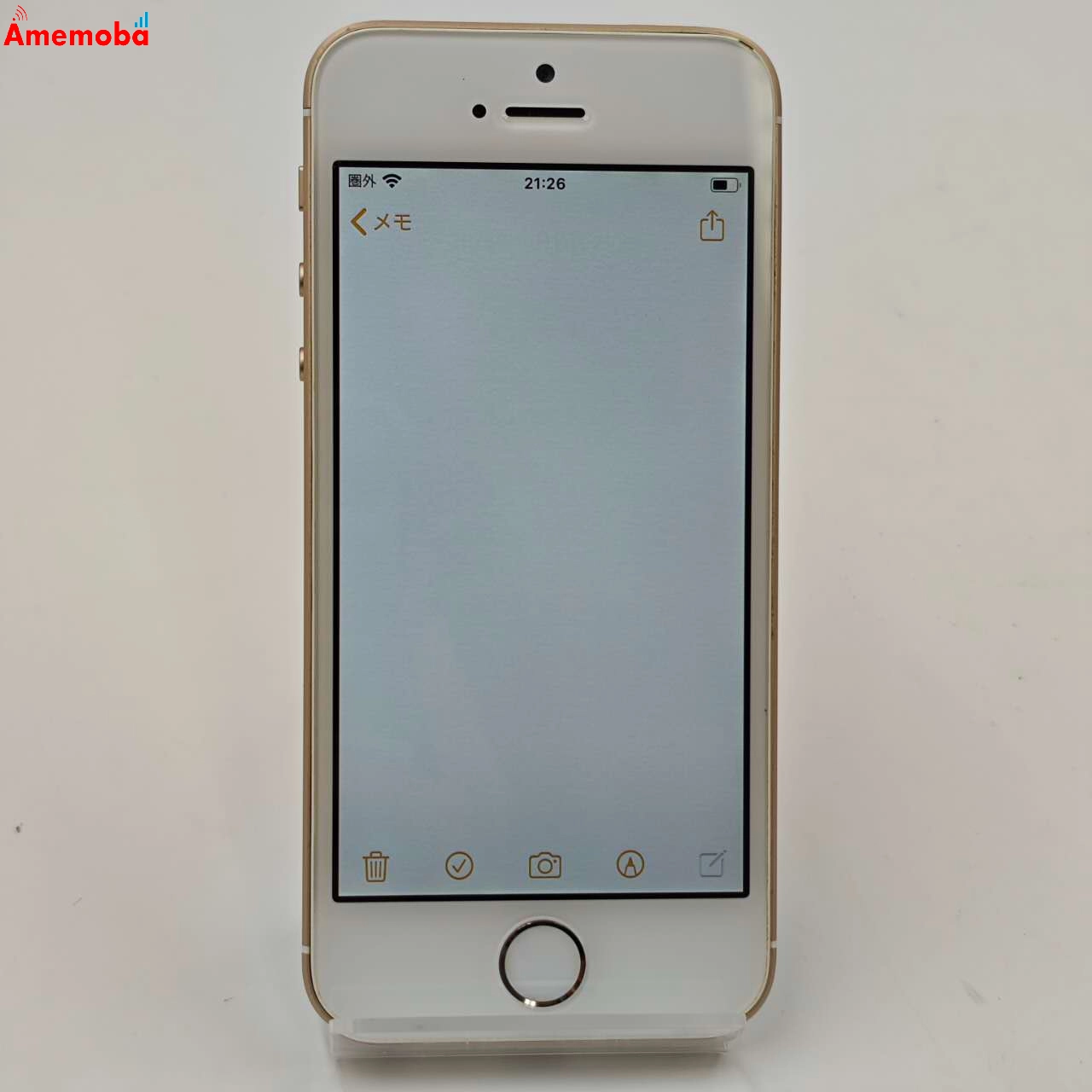 iPhoneSE 64GB ゴールド MLXP2J/A docomo版SIMフリー 訳あり品