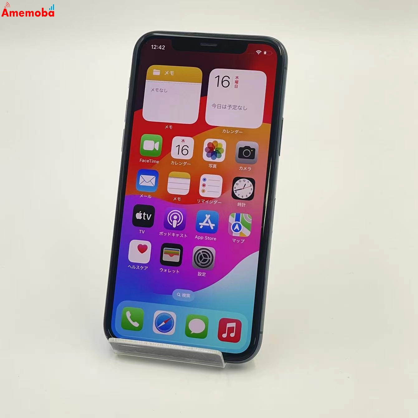 iPhone11 Pro 64GB ミッドナイトグリーン MWC62J/A AU版SIMフリー