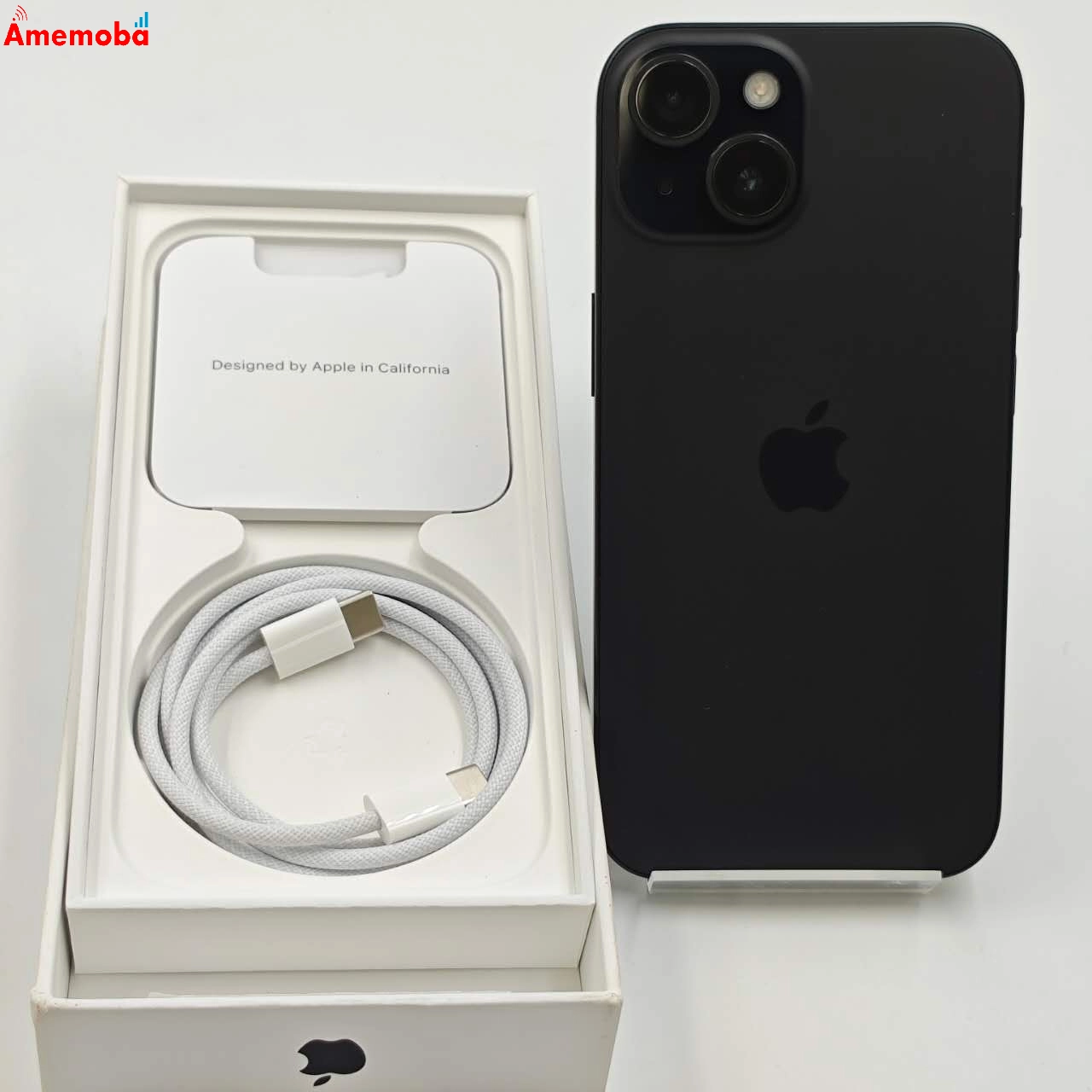 iPhone15 128GB ブラック MTMH3J/A AU版SIMフリー 美品