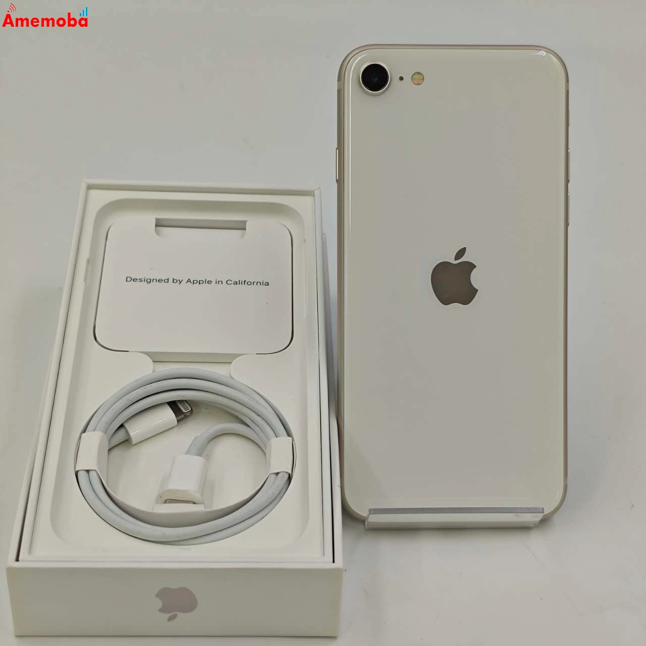 iPhoneSE 第3世代 64GB スターライト MMYD3J/A AU版SIMフリー 極美品