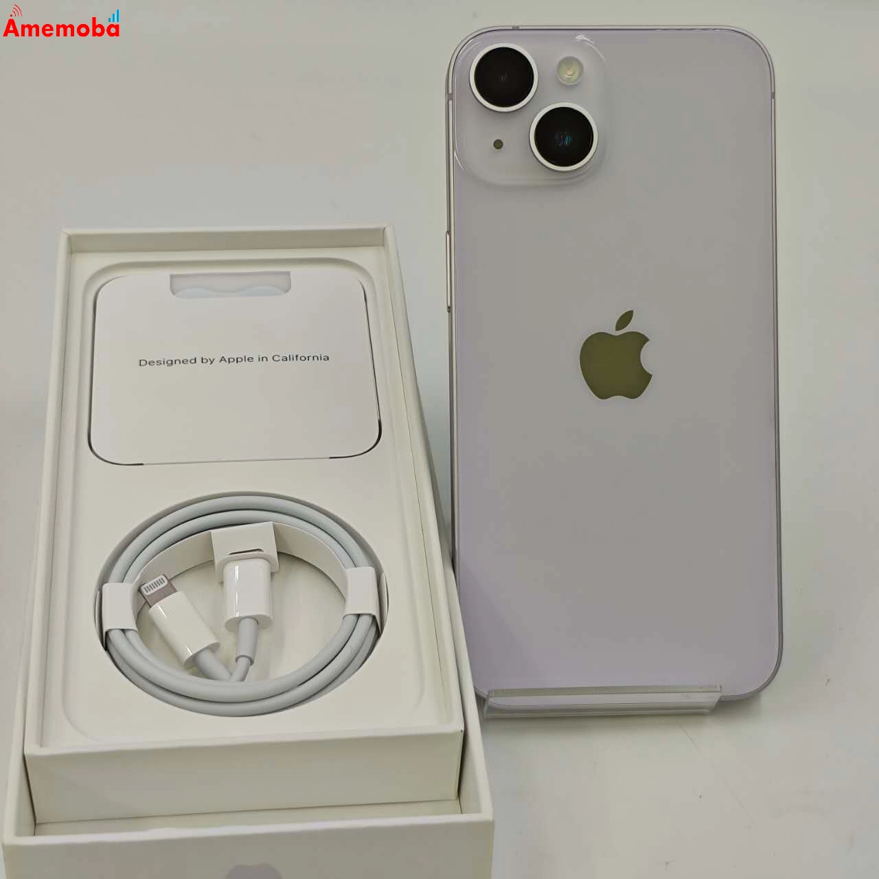 iPhone14 128GB パープル MPUY3J/A AU版SIMフリー 極美品