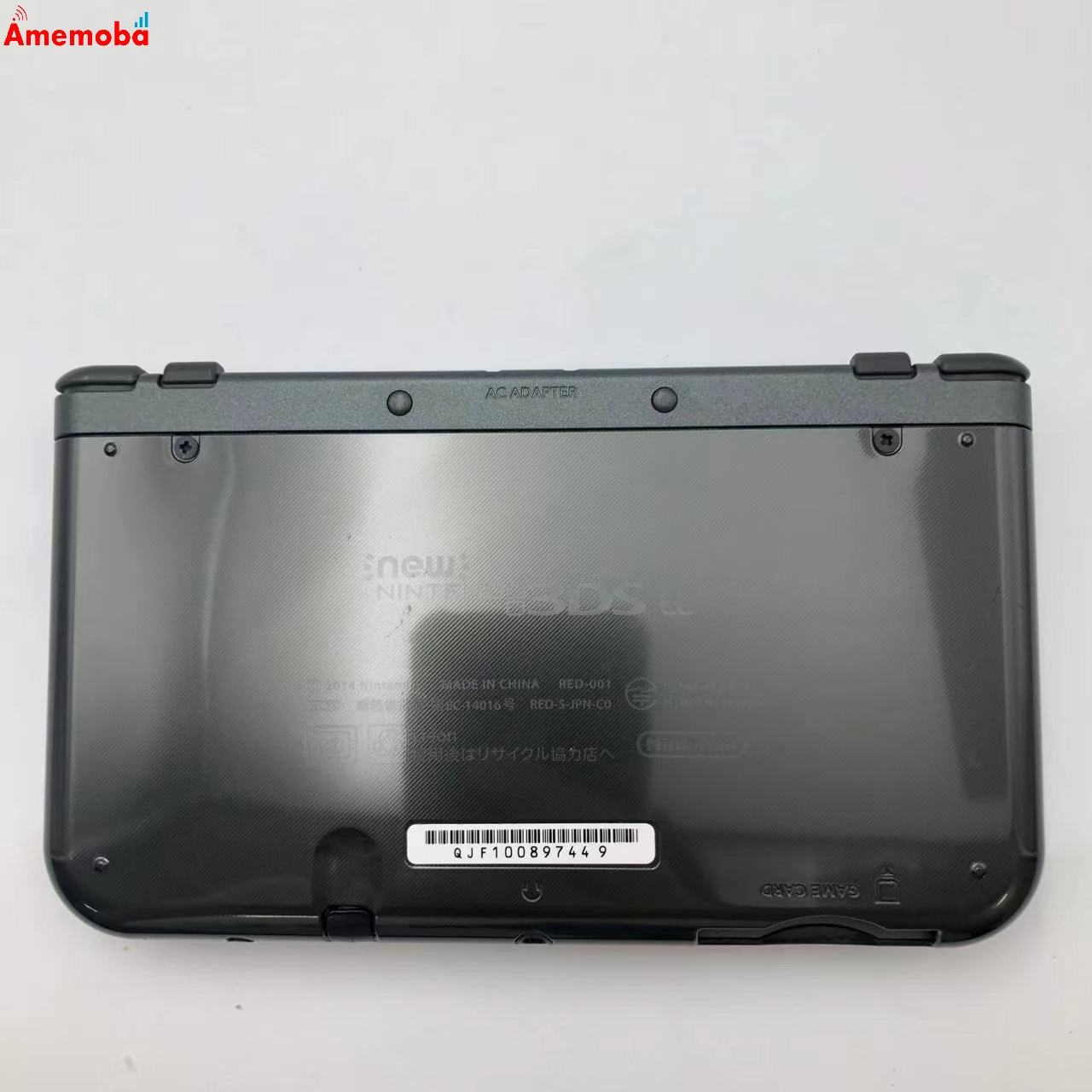 NEWニンテンドー3DS  LL メタリックブラック RED-001