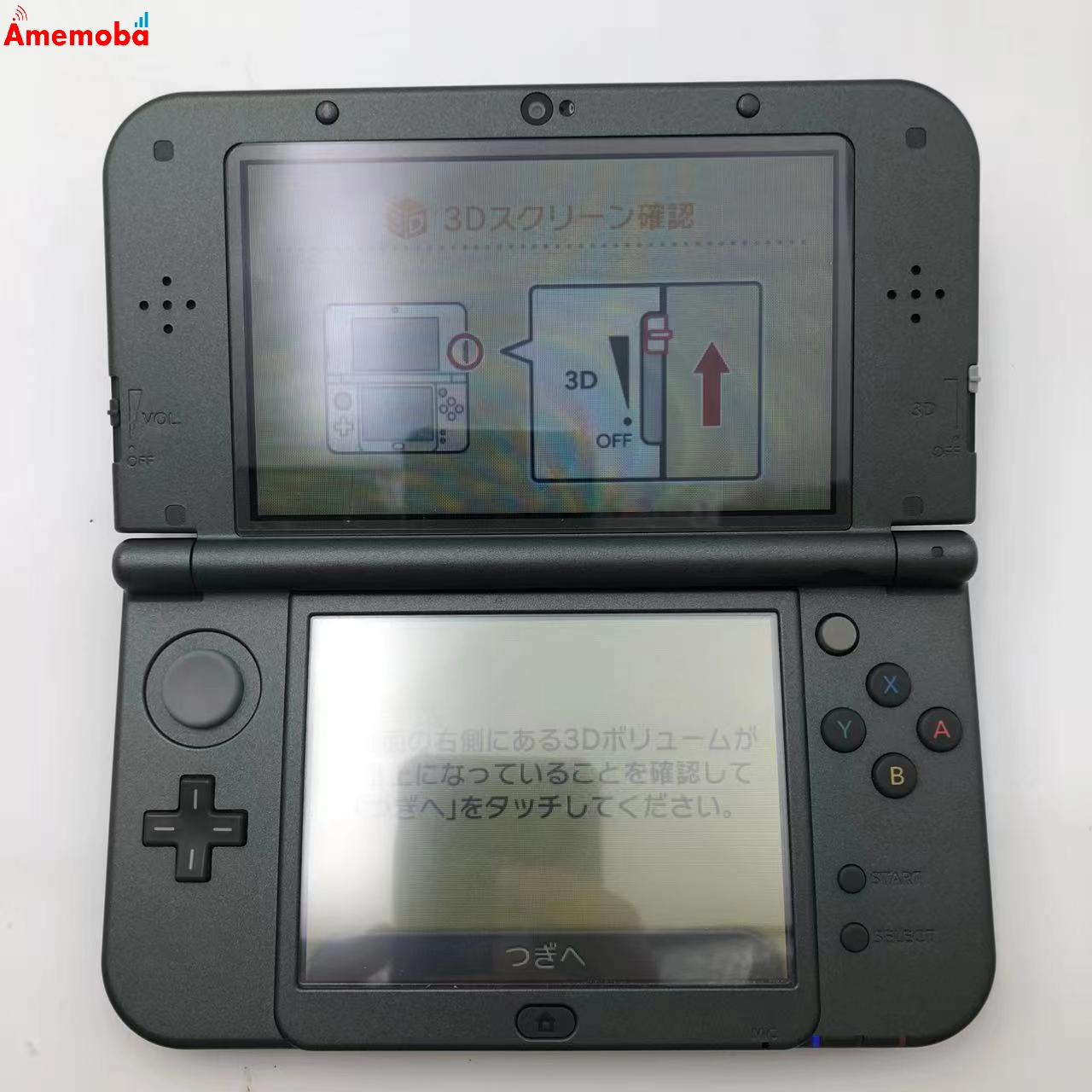NEWニンテンドー3DS  LL メタリックブラック RED-001