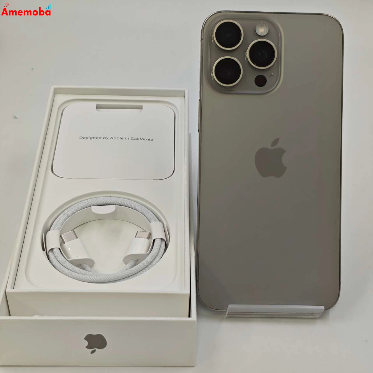 iPhone15 Pro Max 256GB ナチュラルチタニウム MU6R3J/A 楽天モバイル版SIMフリー 極美品