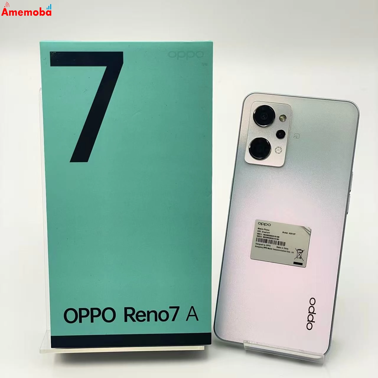 OPPO Reno7 A 128GB ドリームブルー A201OP Y!mobile版SIMフリー 訳あり品