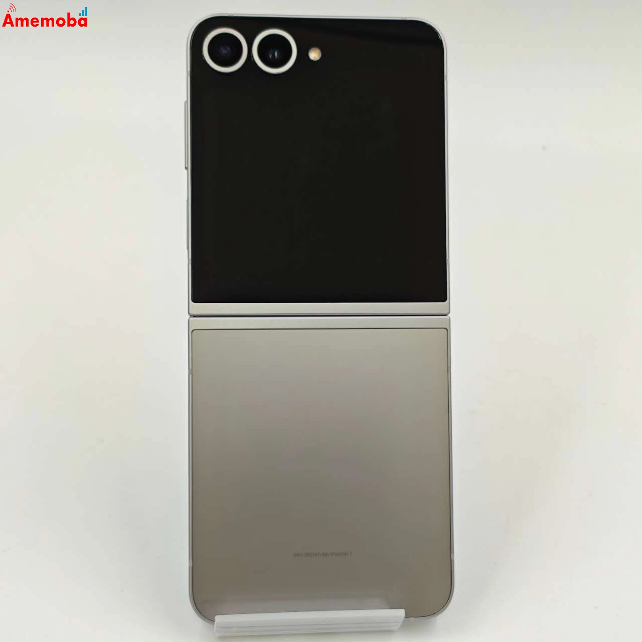 Galaxy Z Flip6 12GB/256GB シルバー シャドウ SM-F741Q ストア版SIMフリー  極美品