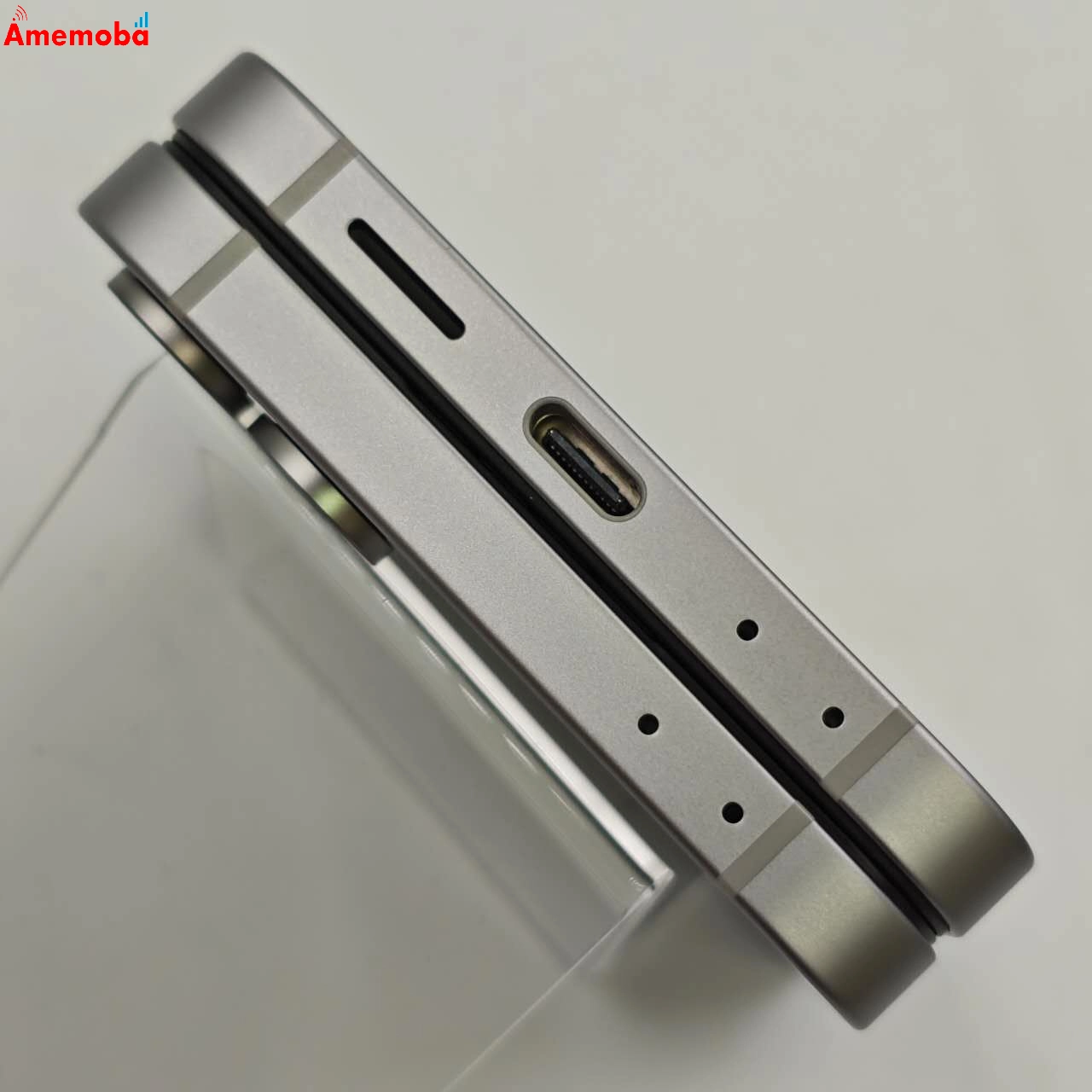 Galaxy Z Flip6 12GB/256GB シルバー シャドウ SM-F741Q ストア版SIMフリー  極美品