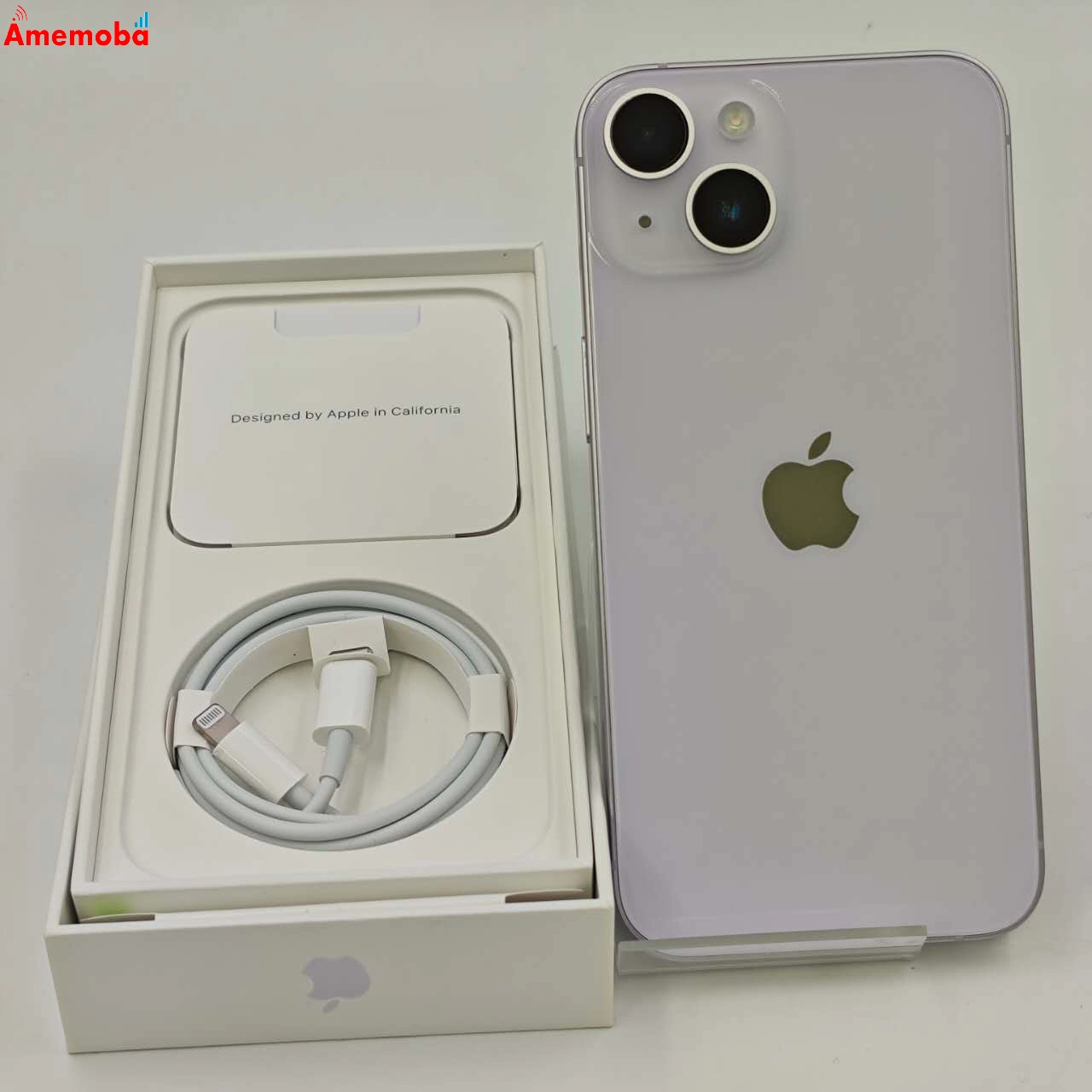 iPhone14 256GB パープル MPW93J/A SoftBank版SIMフリー 極美品