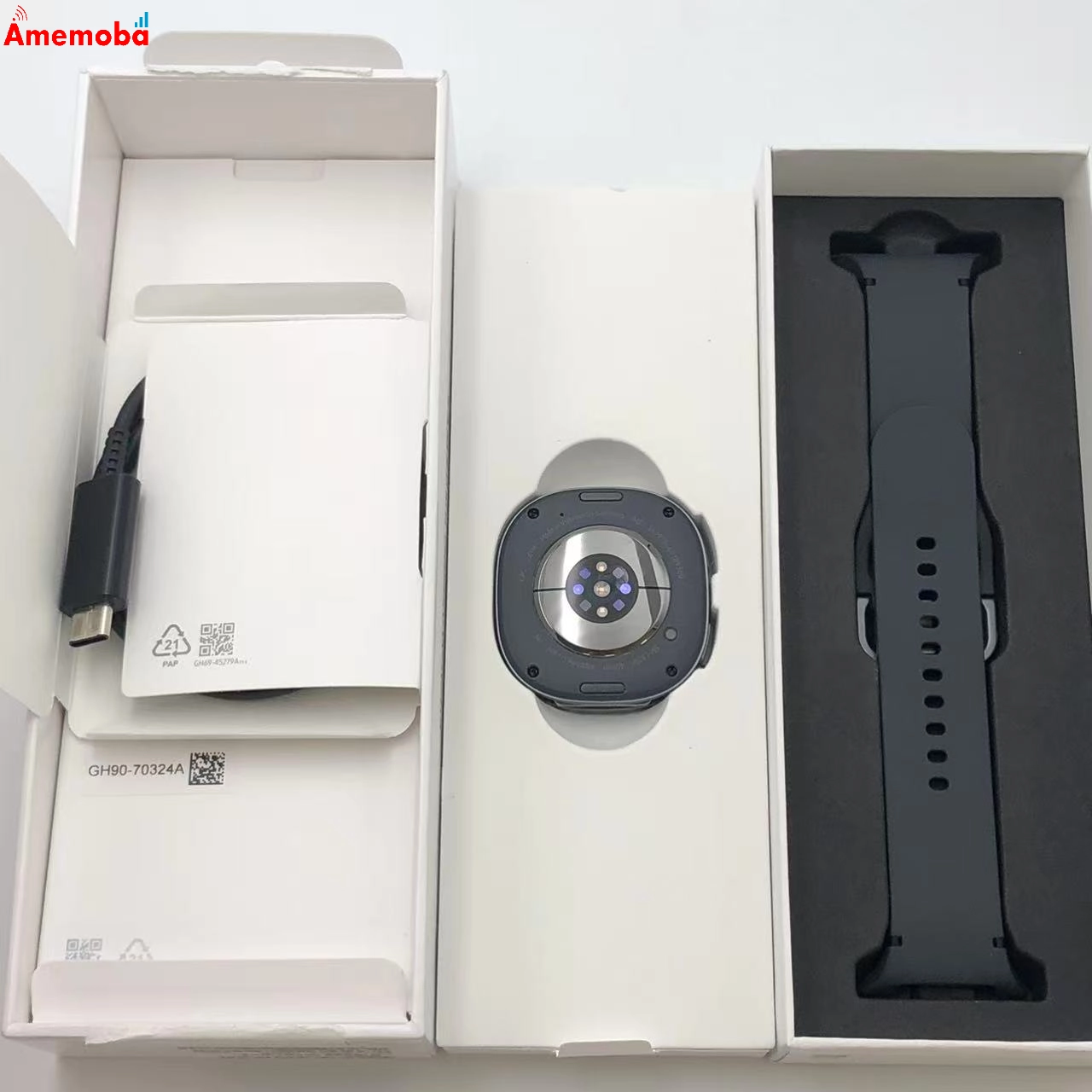 Galaxy Watch8(BE4D) 32GB グラファイト SM-L325F SoftBank版SIMフリー 新品同様