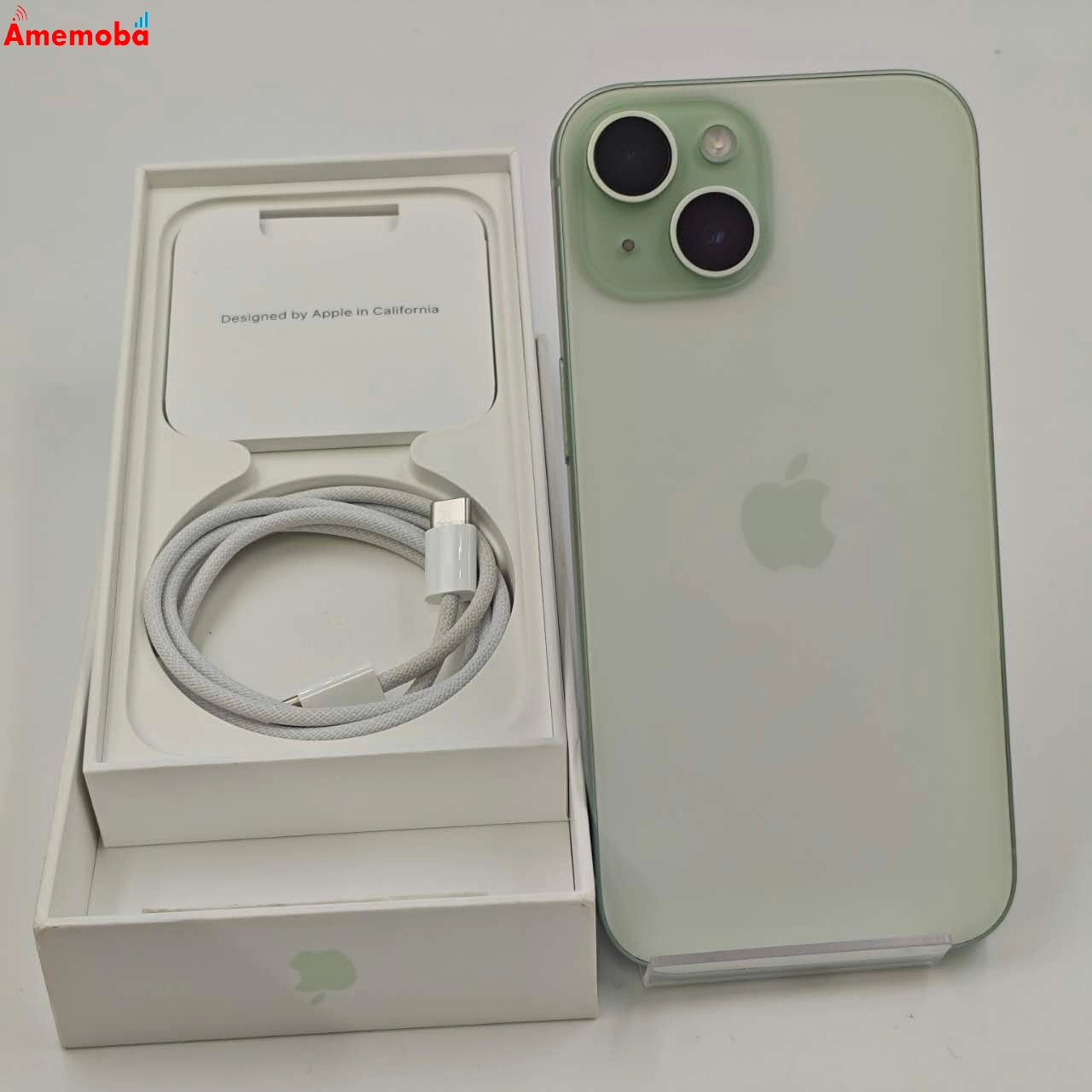 iPhone15 256GB グリーン MTMT3J/A AppleSIMフリー 極美品