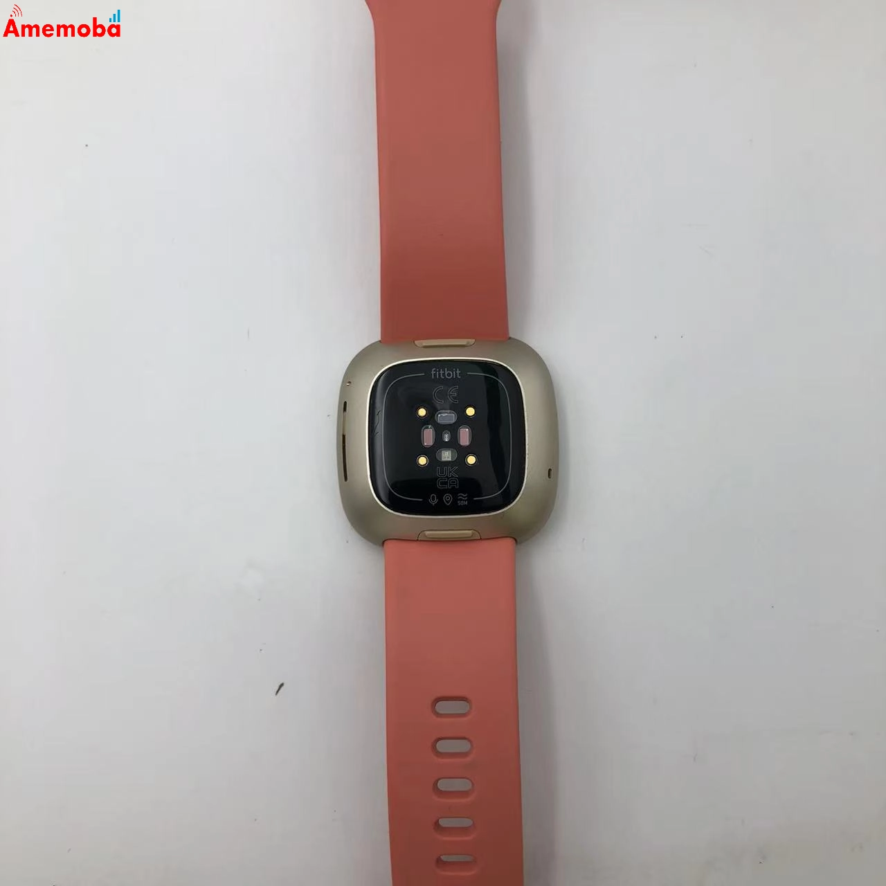 Fitbit Versa 3 * ピンククレイ/ソフトゴールド FB511 極美品