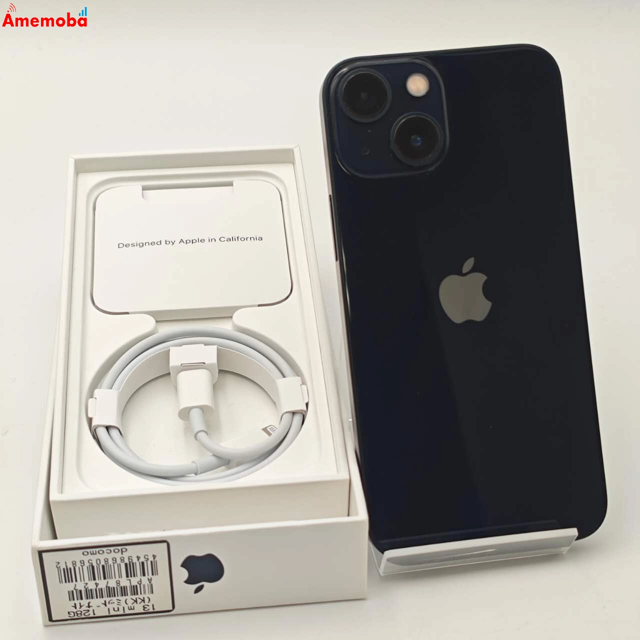 iPhone13 mini 128GB ミッドナイト MLJC3J/A docomo版SIMフリー