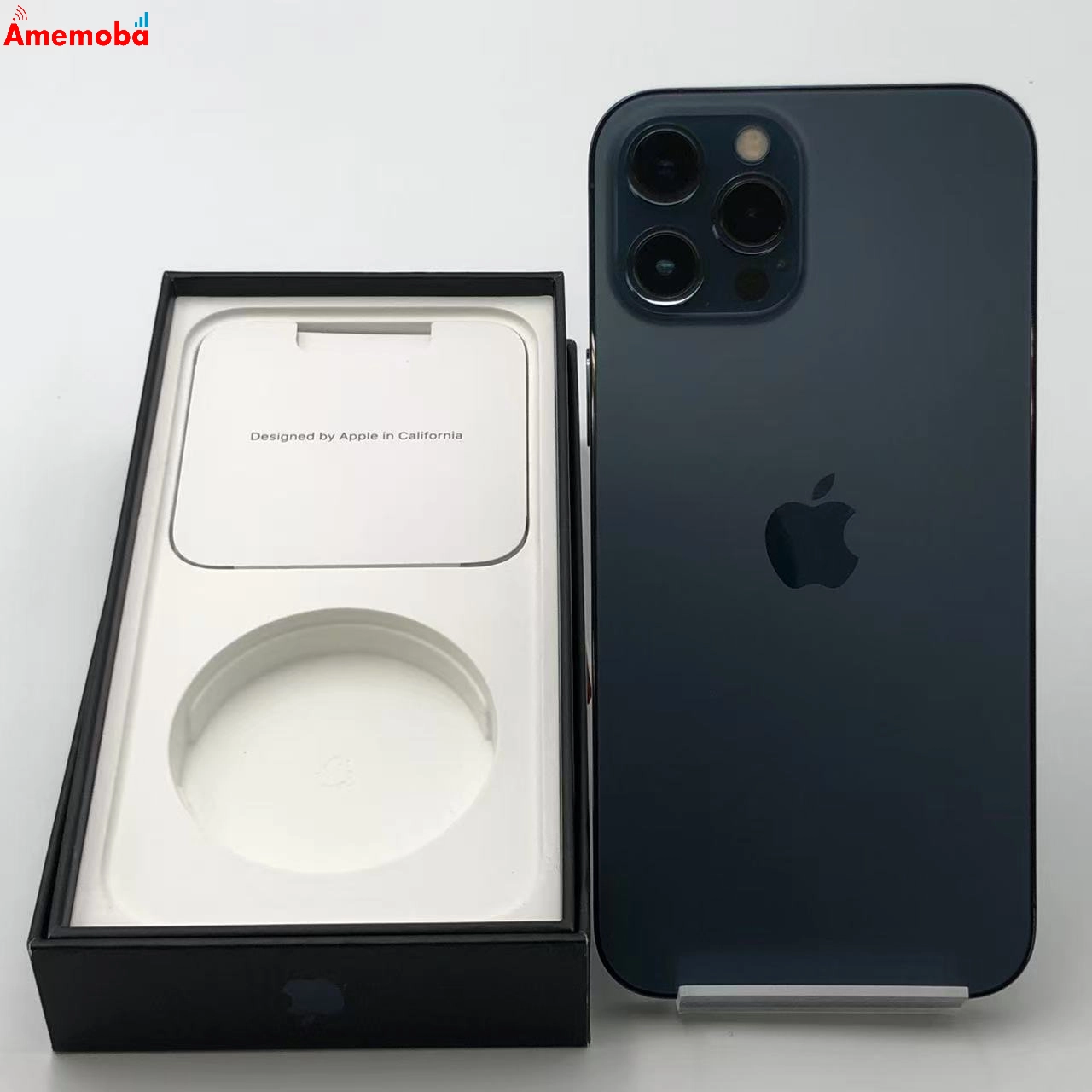 iPhone12 Pro Max 128GB パシフィックブルー 3H440J/A SoftBank未解除 美品