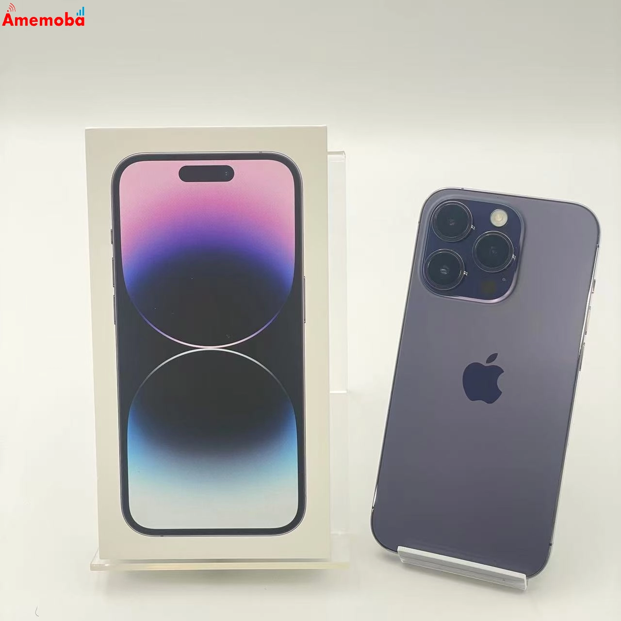 iPhone14 Pro 128GB ディープパープル MQ0F3J/A Apple版SIMフリー