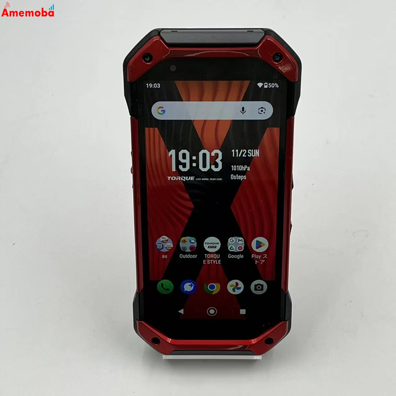 TORQUE 5G 128GB レッド KYG01 AU版SIMフリー