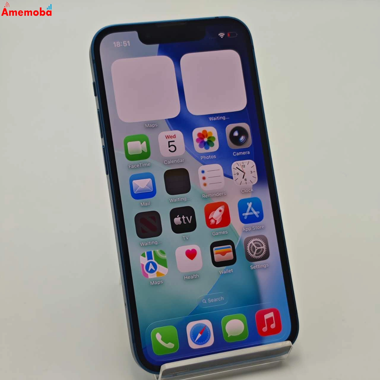 iPhone13 mini 256GB ブルー MLJN3J/A docomo版SIMフリー 美品