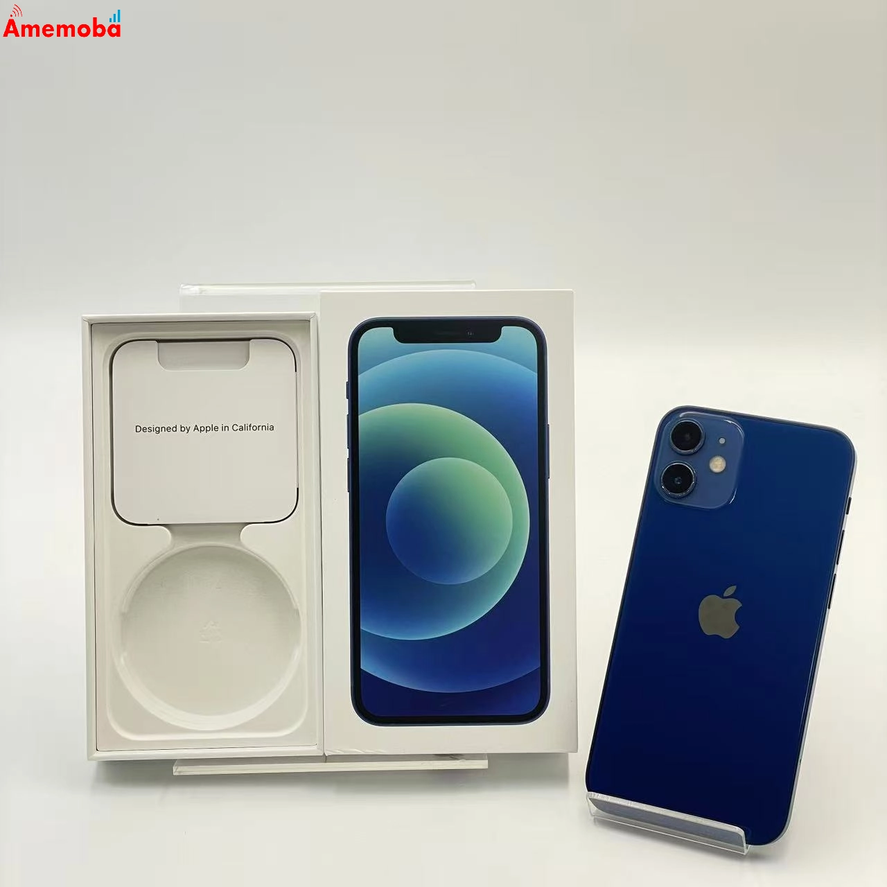 iPhone12 mini 64GB ブルー MGAP3J/A docomo版SIMフリー 訳あり品