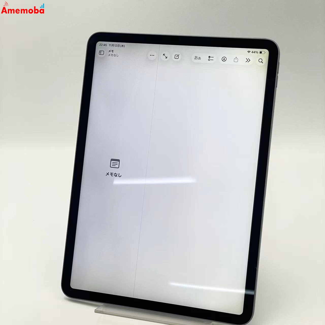 iPad Pro 11インチ 第1世代 Wi-Fiモデル 256GB スペースグレイ FTXQ2J/A Apple版SIMフリー 訳あり品