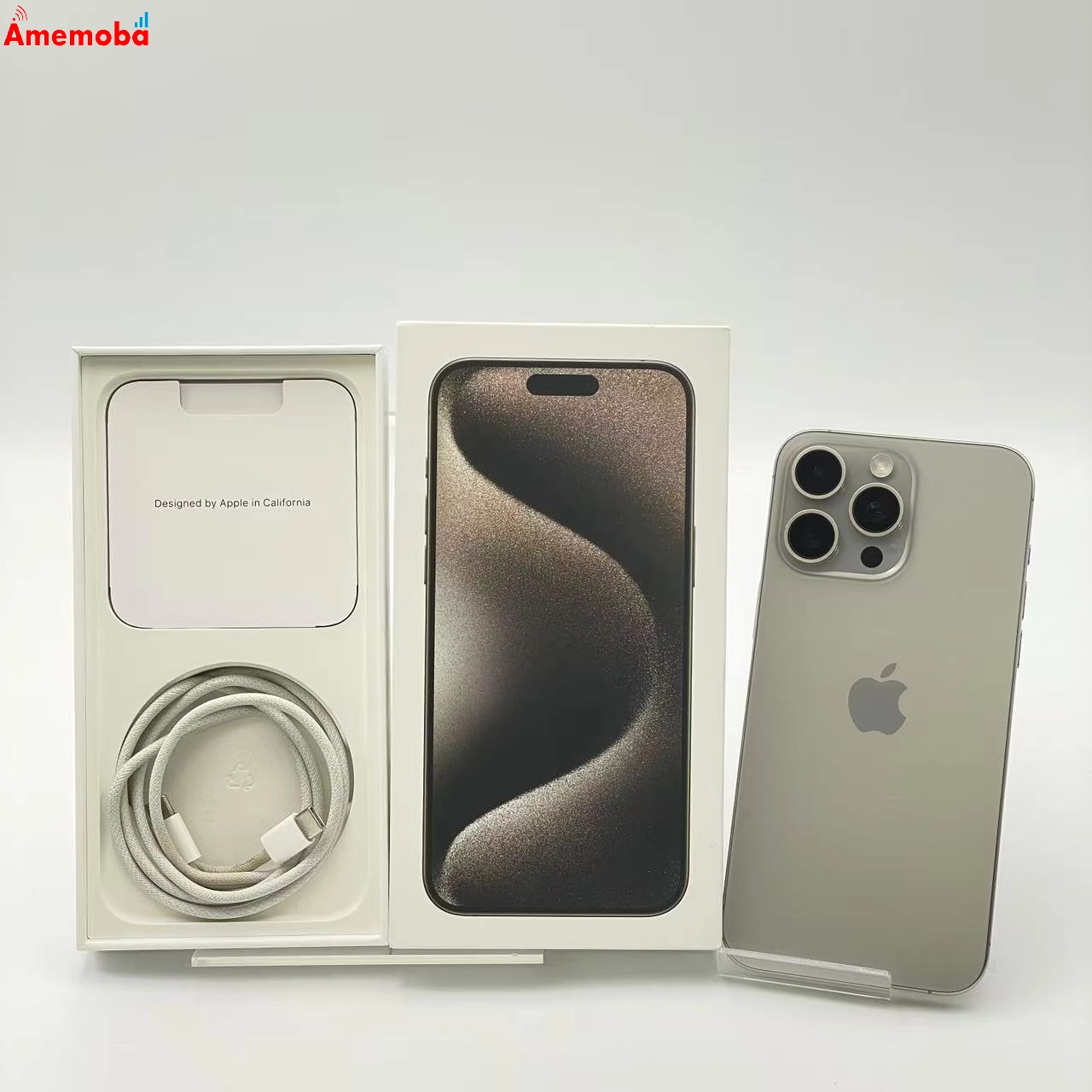iPhone15 Pro Max 256GB ナチュラルチタニウム MU6R3J/A Apple版SIMフリー 美品