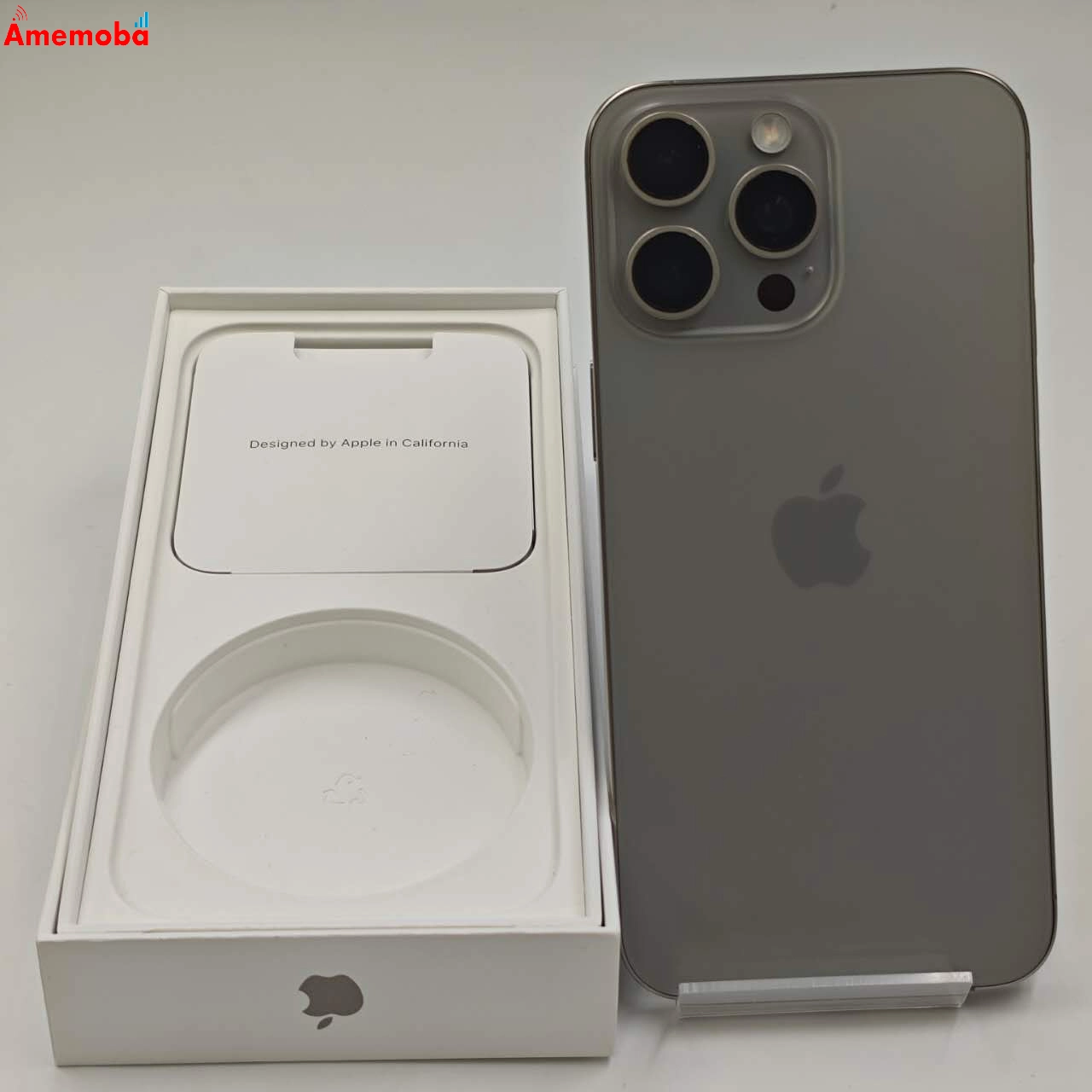 iPhone15 Pro Max 256GB ナチュラルチタニウム MU6R3J/A Apple版SIMフリー 極美品