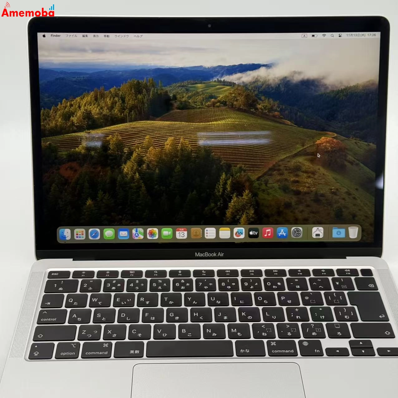MacBook Air M1 2020 8GB 512GB シルバー MGNA3J/A 美品 8GB/512GB