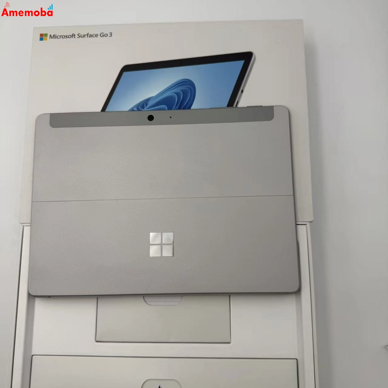 Microsoft Surface Go 3 Wi-Fiモデル 8GB/128GB プラチナ 8VD-00044 6500Y 1.10GHz 1.61GHz 美品