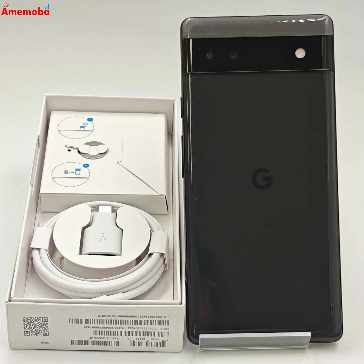 Google Pixel 6a 128GB Charcoal GB17L SoftBank版SIMフリー
