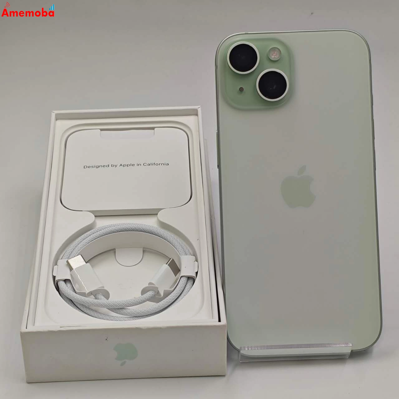 iPhone15 256GB グリーン MTMT3J/A Apple版SIMフリー 極美品