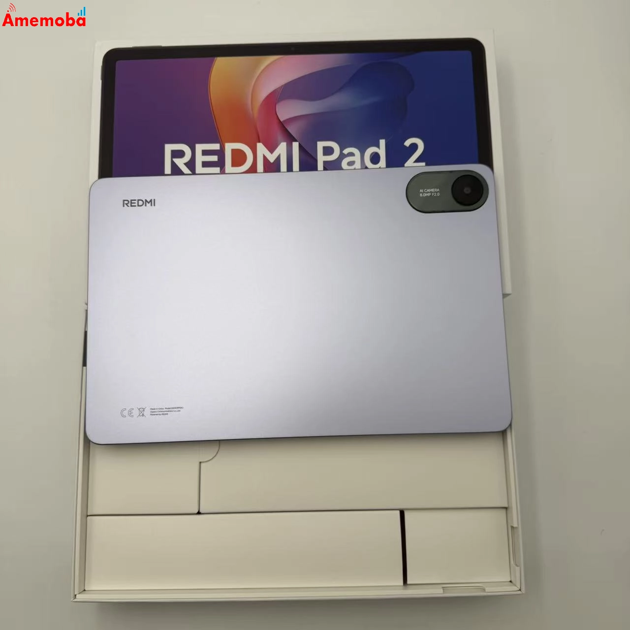Redmi Pad 2 Wi-Fiモデル 6GB/128GB ラベンダーパープル 25040RP0AG 極美品
