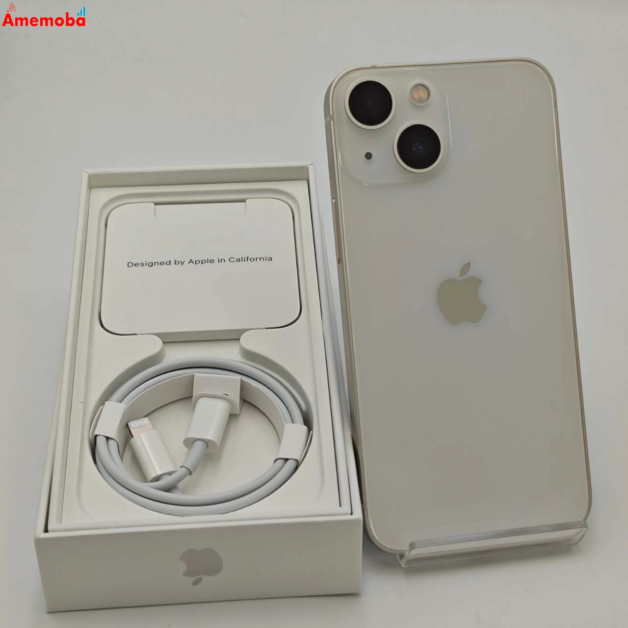 iPhone13 mini 128GB スターライト MLJE3J/A Apple版SIMフリー 極美品
