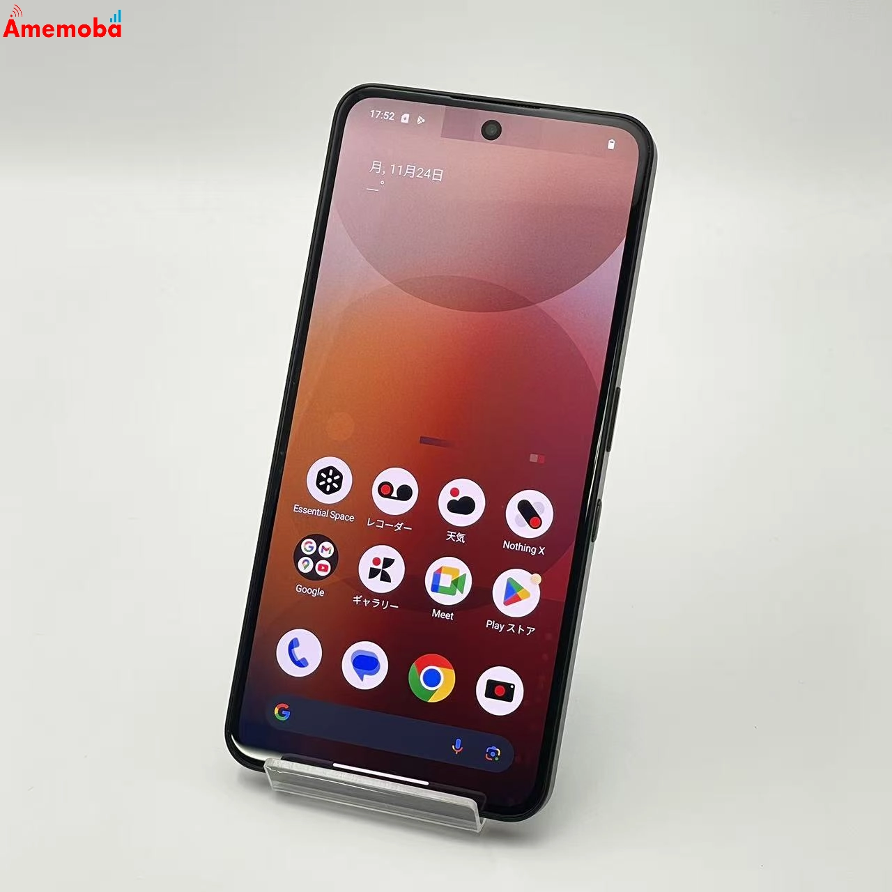 Nothing Phone (3a) 8GB/128GB ブラック A059 スドア版SIMフリー 美品