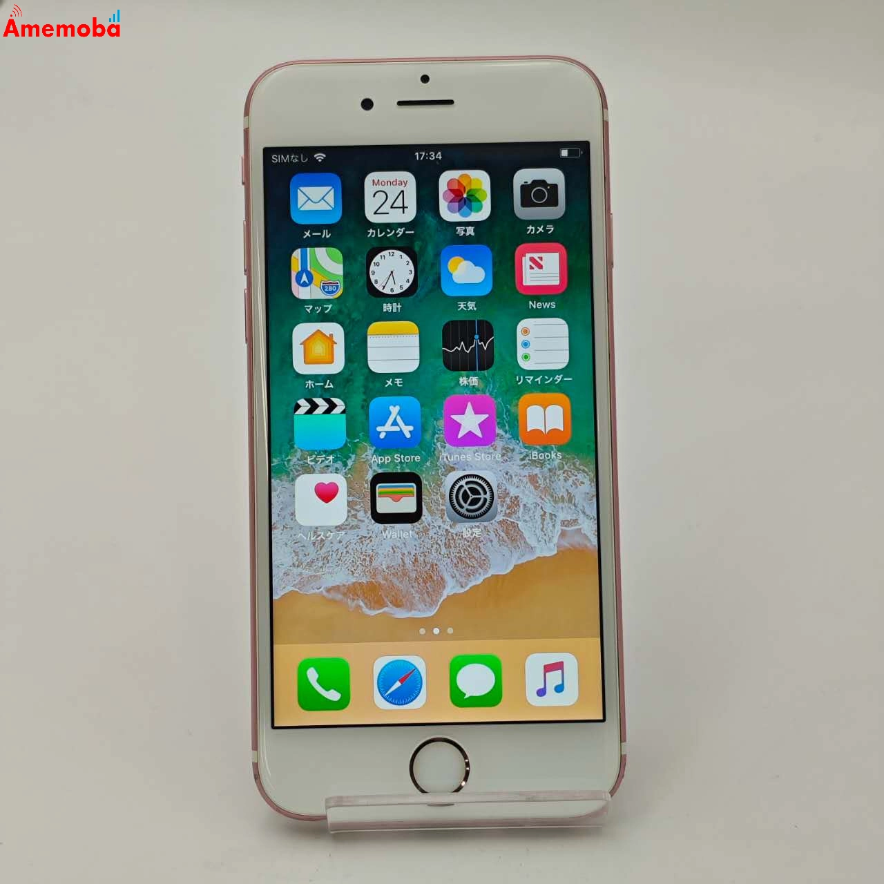 iPhone6s 64GB ローズゴールド MKQR2J/A AU版SIMフリー au
