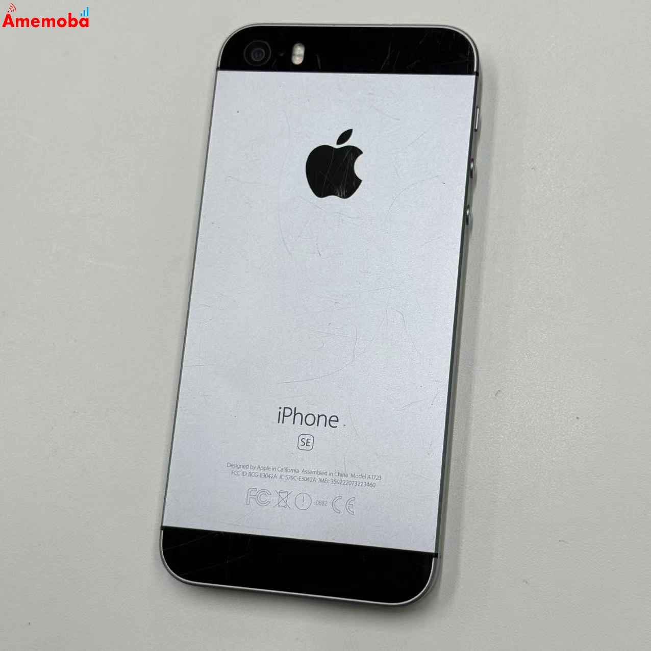 iPhoneSE 64GB スペースグレイ MLM62J/A AU版SIMフリー