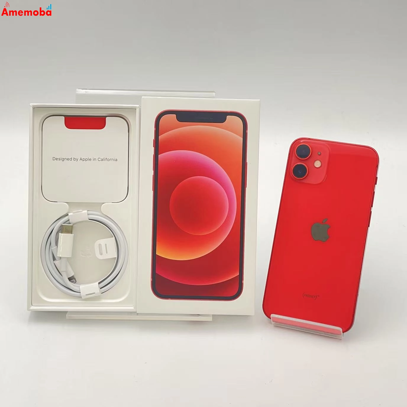 iPhone12 mini 64GB Product Red NGAE3J/A AU版SIMフリー 極美品 au