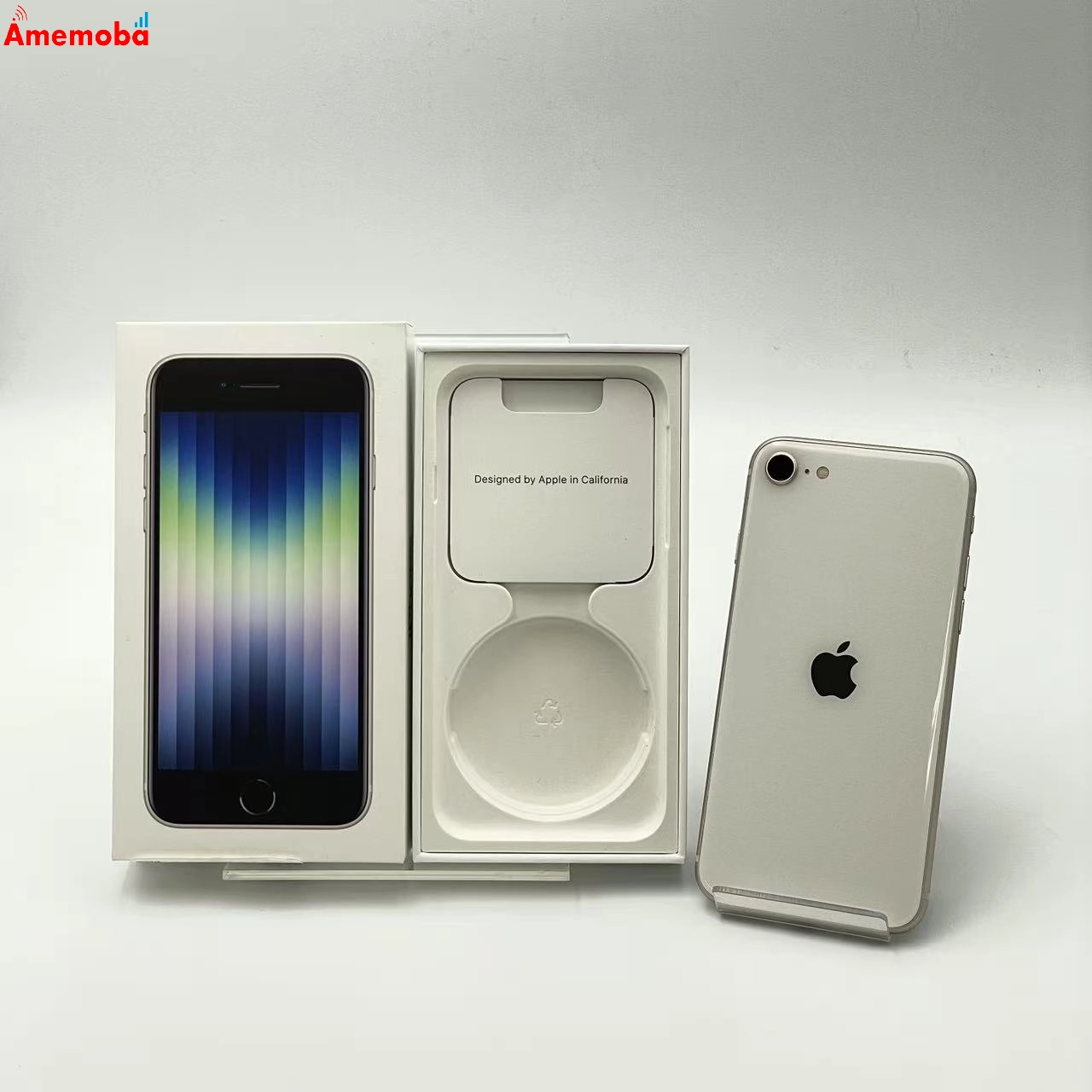 iPhoneSE 第3世代 64GB スターライト MMYD3J/A AU版SIMフリー 美品