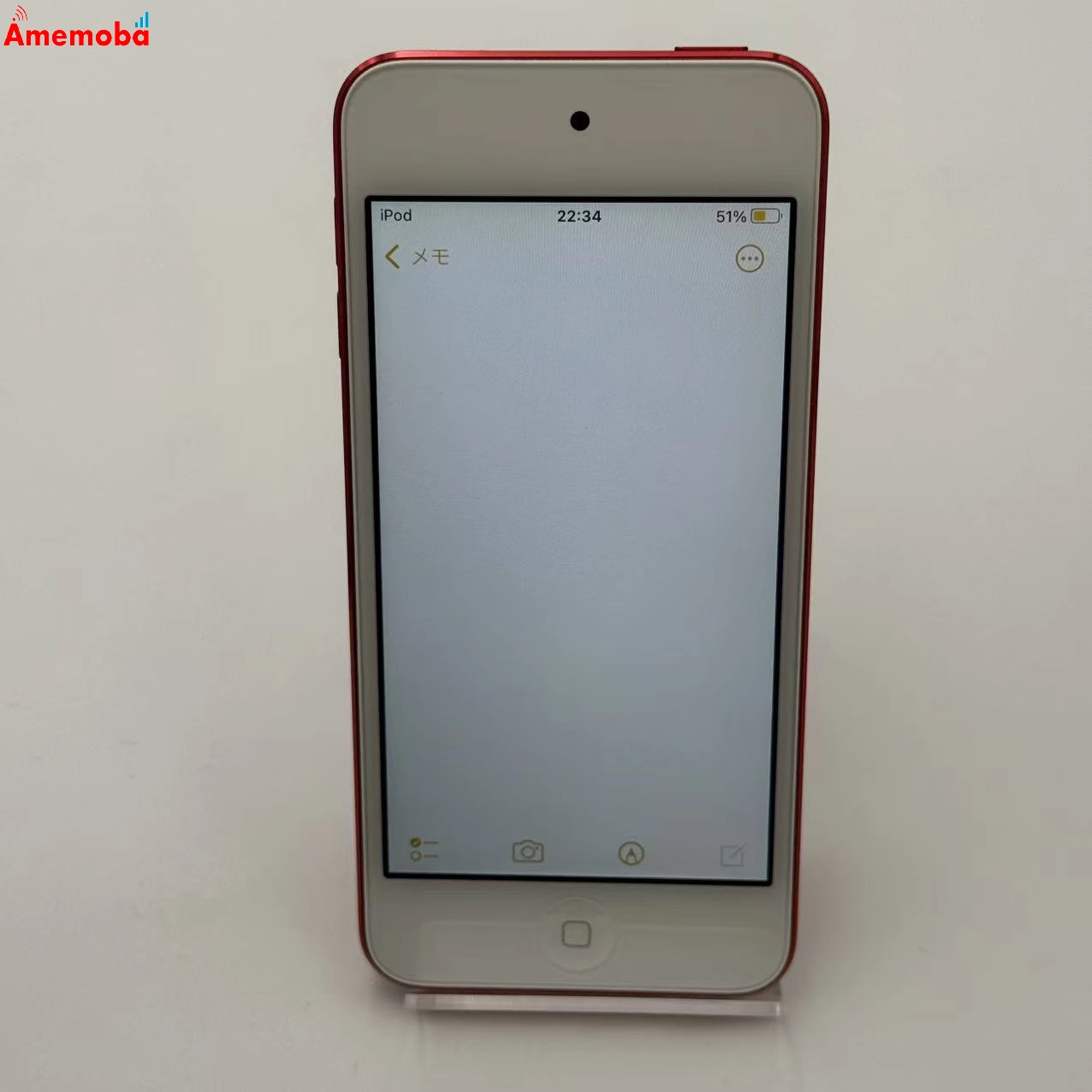 iPod touch (第7世代) 32GB レッド MVHX2J/A 訳あり品