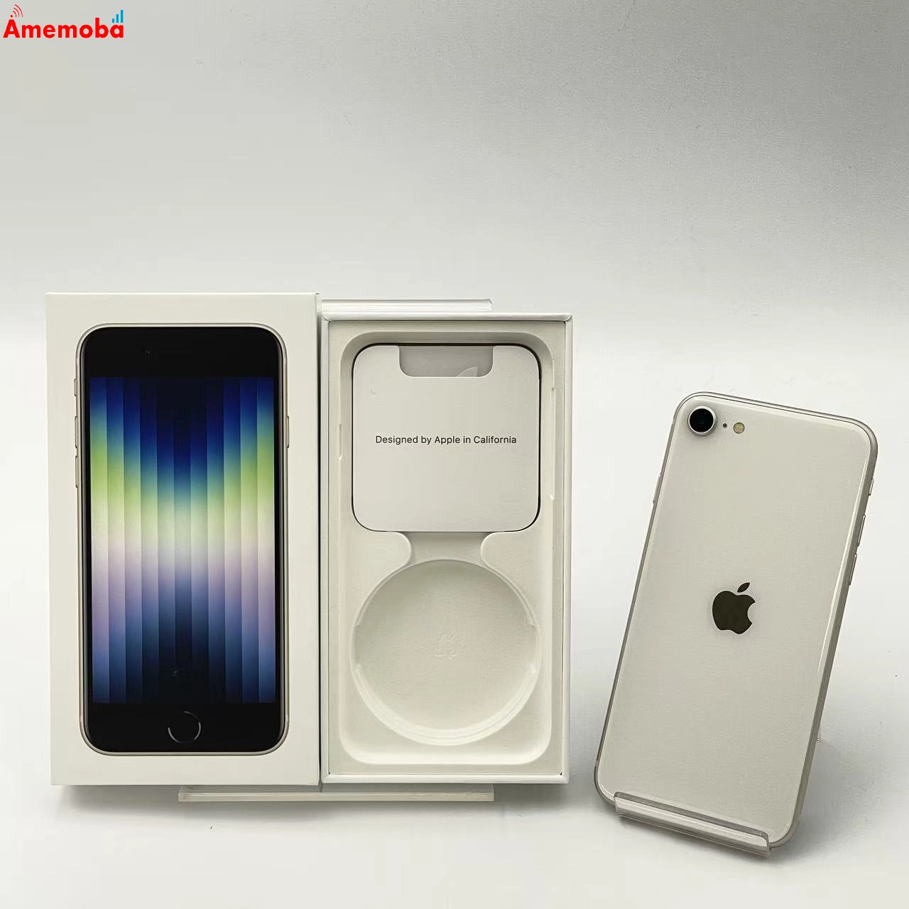 iPhoneSE 第3世代 128GB スターライト MMYG3J/A Apple版SIMフリー 美品