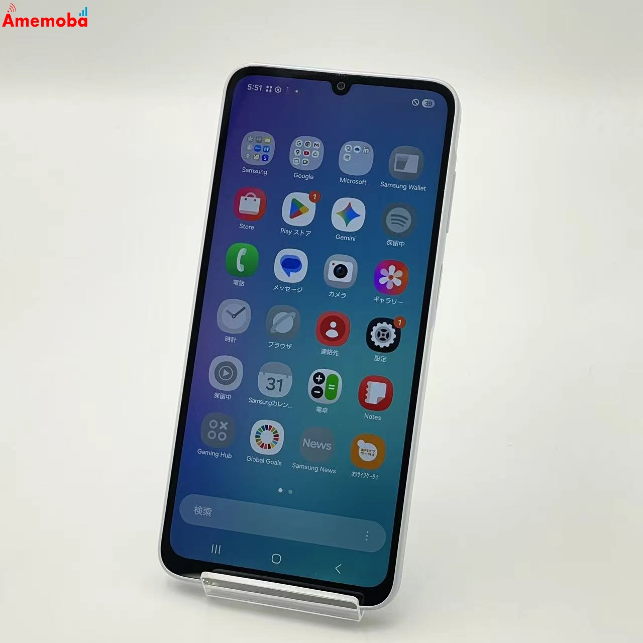 Galaxy A25 5G 4GB/64GB ライトブルー SCG33SFA AU版SIMフリー au