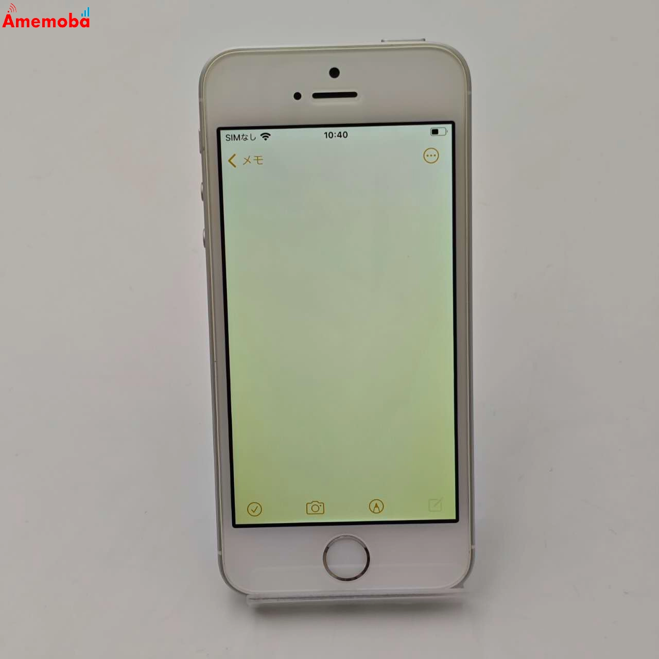 iPhoneSE 64GB シルバー NLM72J/A docomo版SIMフリー 訳あり品