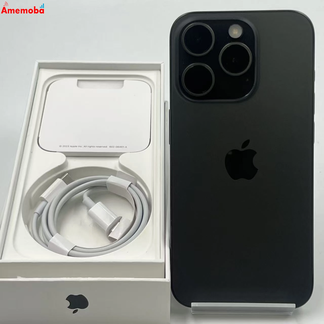 iPhone15 Pro 256GB ブラックチタニウム MTUC3J/A SIMフリー 美品
