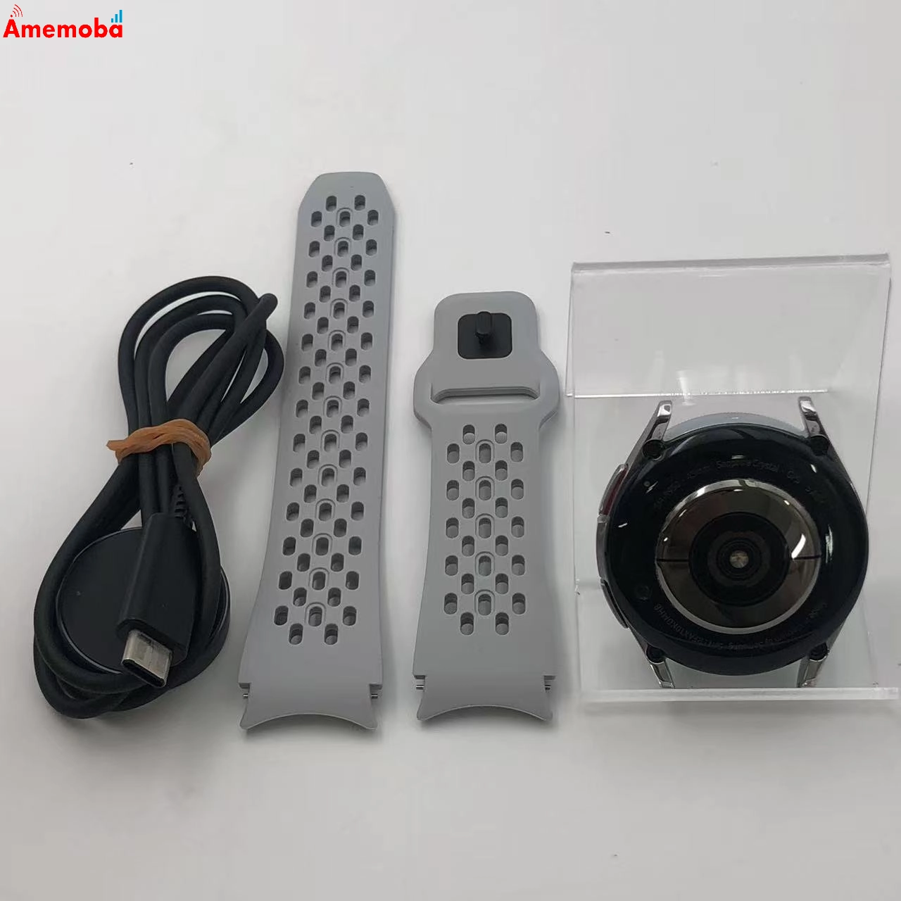 Galaxy Watch 6 Classic 43mm Wi-Fiモデル 2GB/16GB シルバー SM-R950 極美品