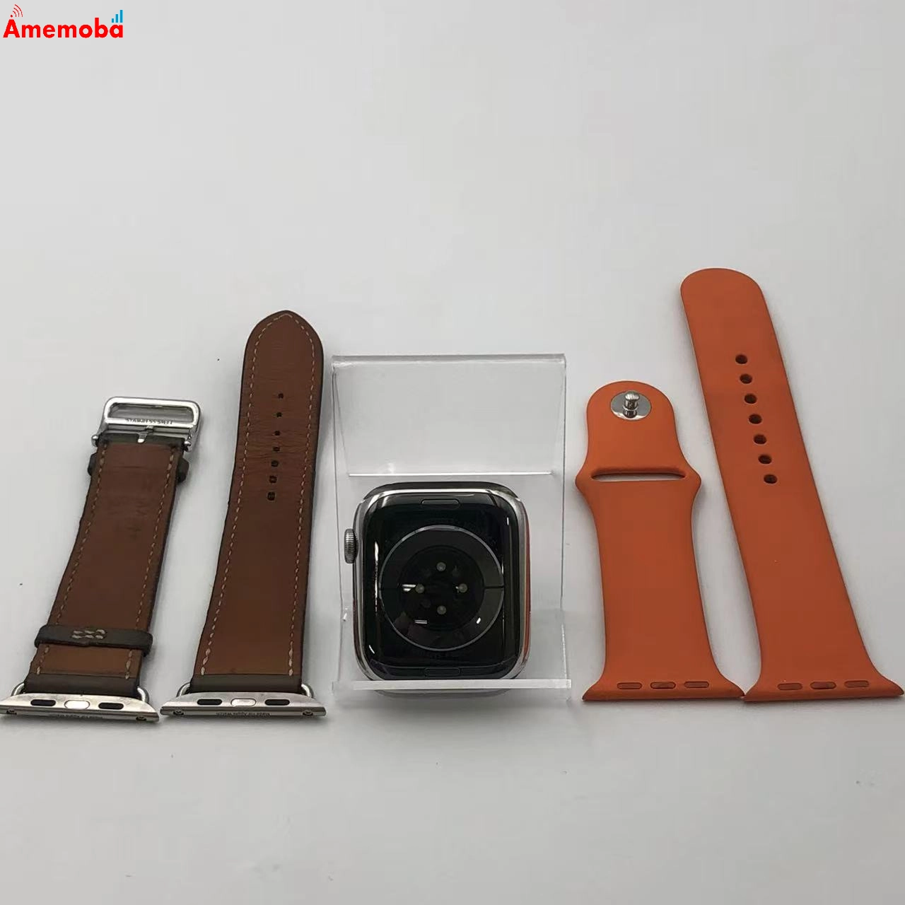 Apple Watch Hermes Series7 45mm GPS+Cellularモデル 32GB シルバーステンレス MKMV3J/A