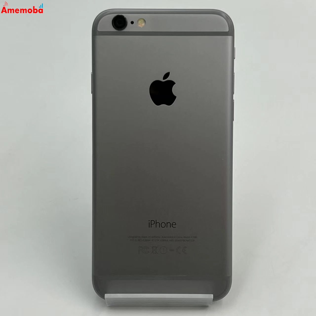 iPhone6 16GB スペースグレイ MG472J/A au 極美品