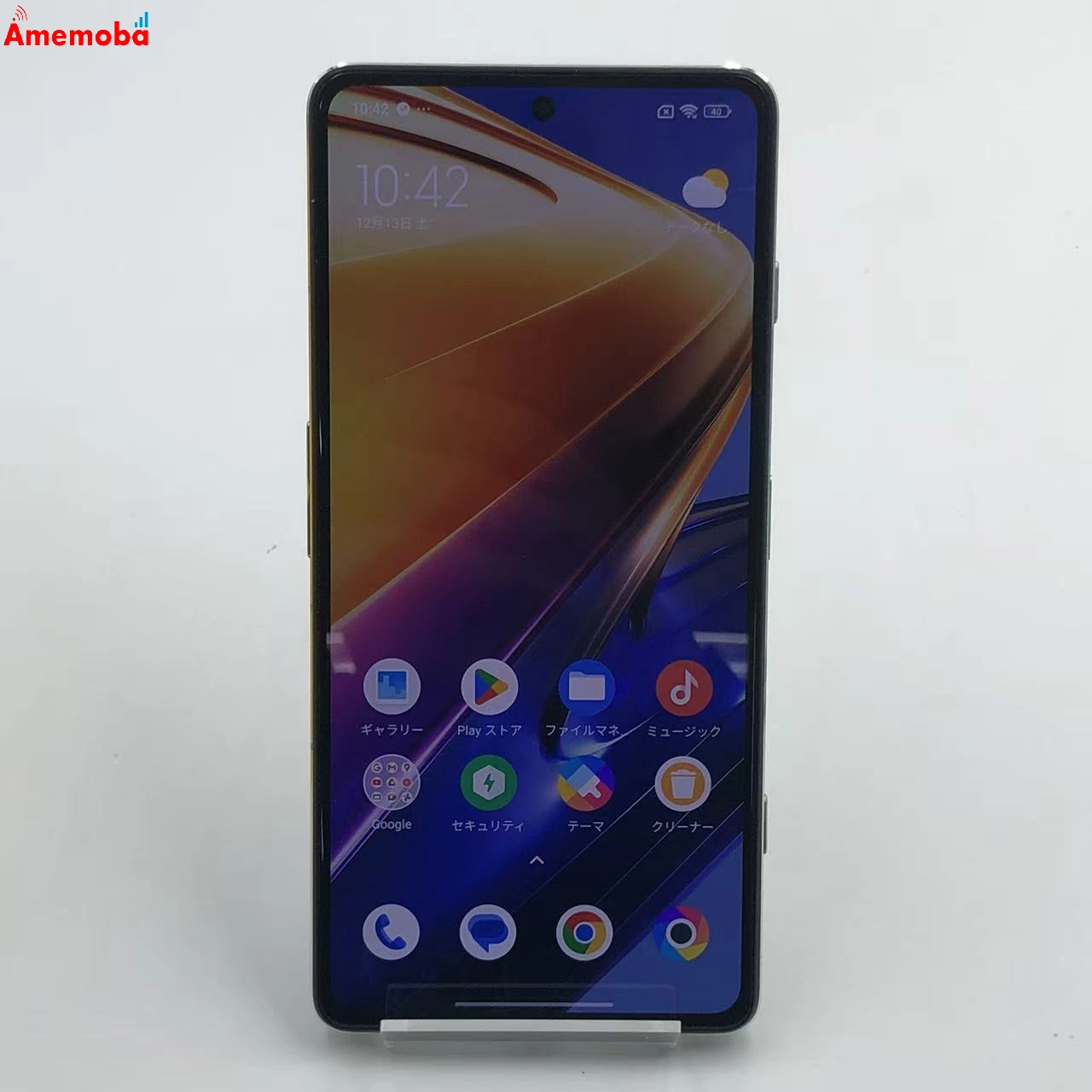 POCO F4 GT 5G Dual-SIM 21121210G 12GB 256GB ナイトシルバー N-04D SIMフリー ジャンク品