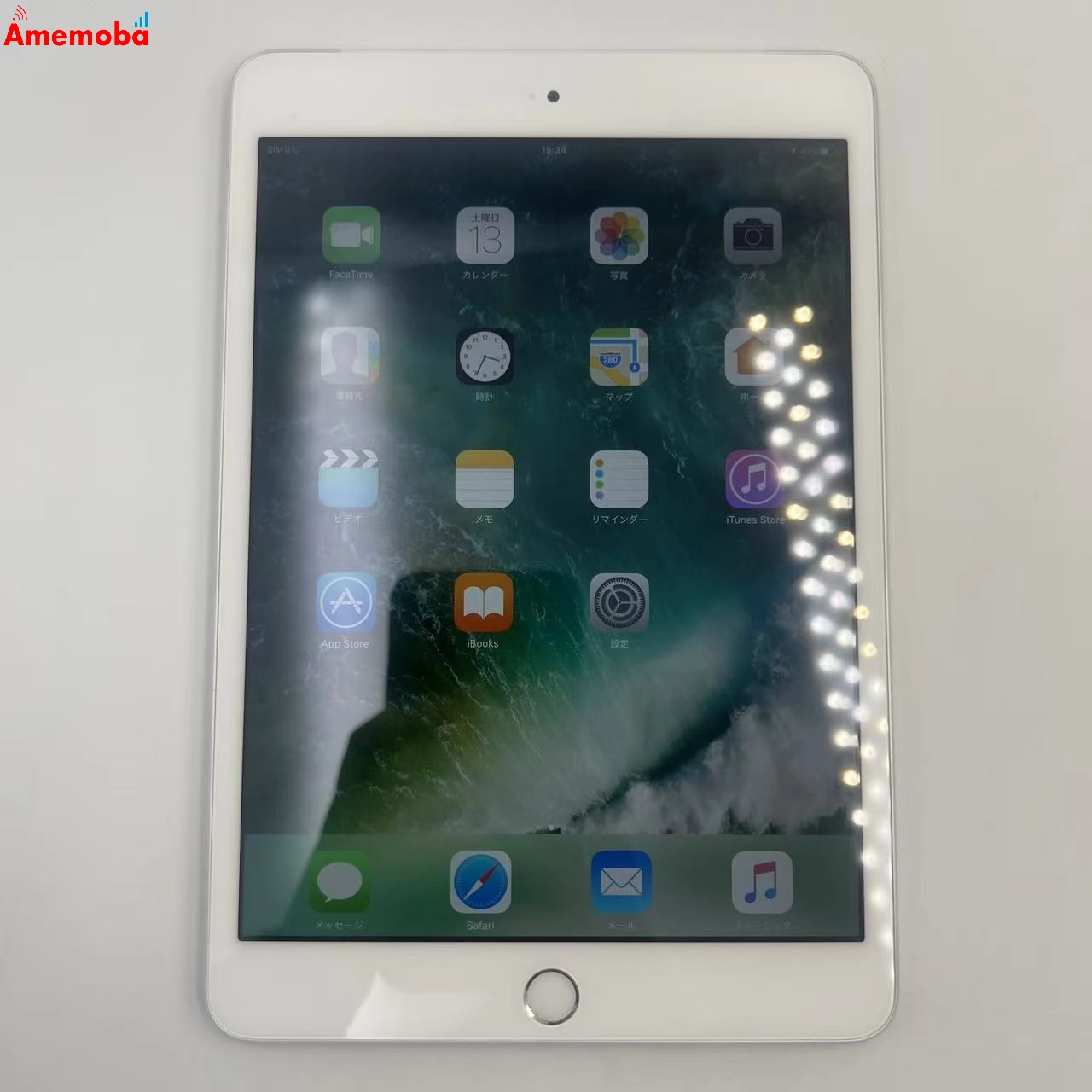 iPad mini 第3世代 Wi-Fi+Cellular 16GB シルバー MGHW2J/A docomo版 極美品